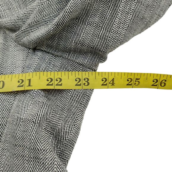 Paul Jones Mens Blazer Sport Coat Jacket Large Gray Two Front Button Linen Blend - Picture 11 of 15